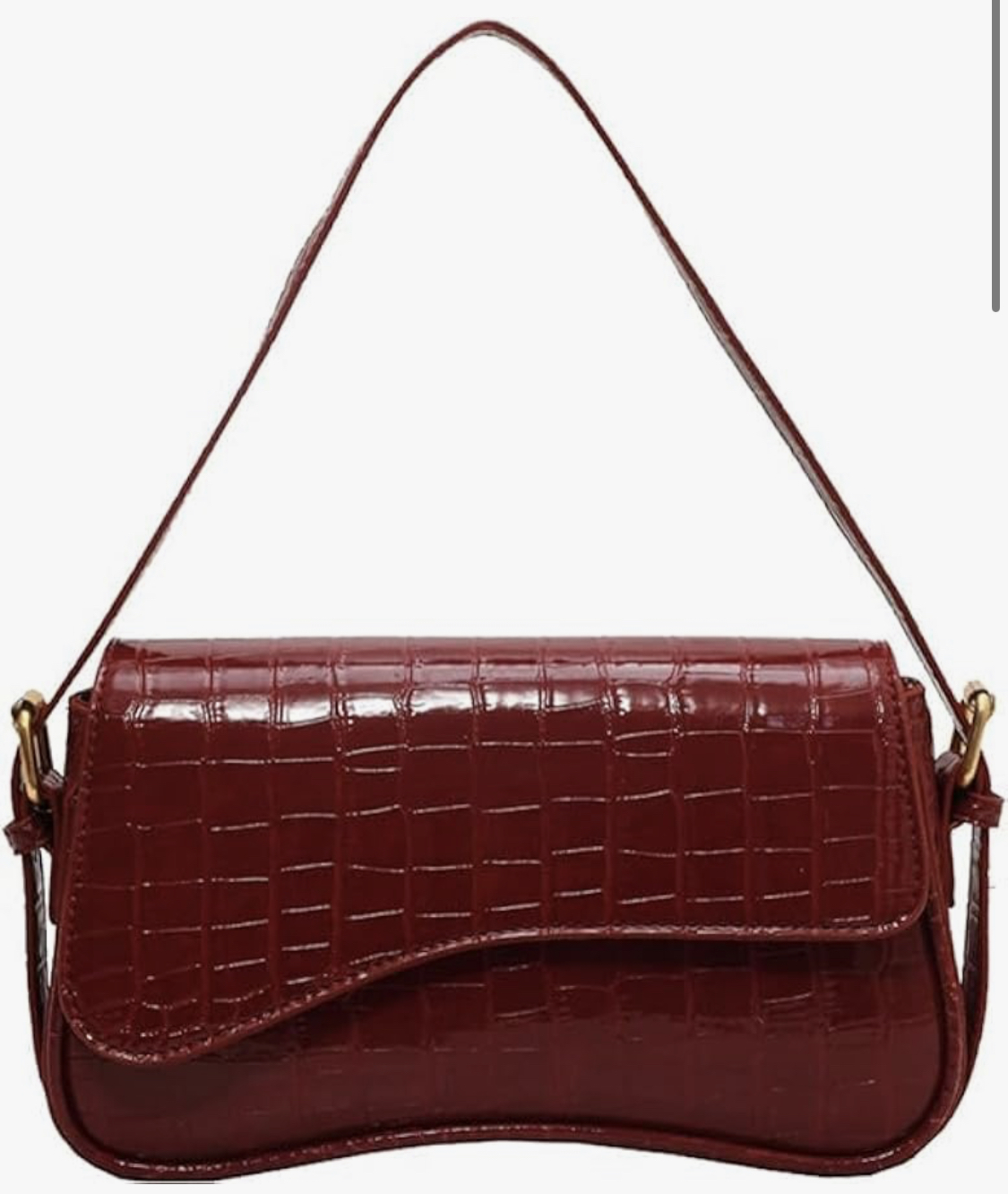 AOIR Y2K clutch with cherry pendant