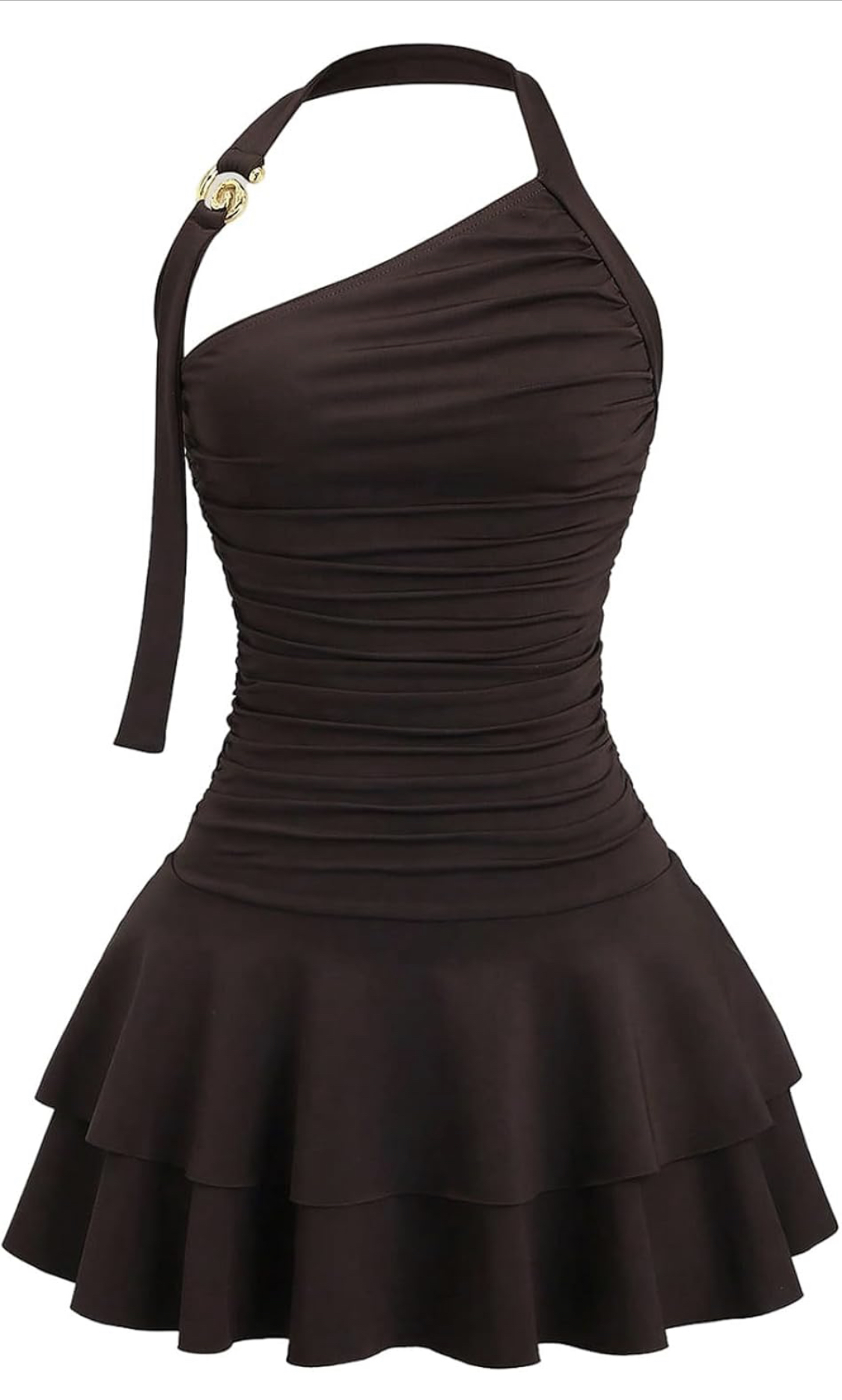 Cocoa Ruched Mini
